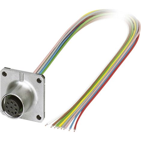 Phoenix Contact 1441574 Sensor-/Aktor-Einbausteckverbinder M12 Buchse, Einbau 0.50 m Polzahl Sensore