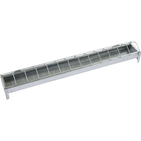 Kerbl Futtertrog für Hühner LxB 50x7 cm Futterautomat