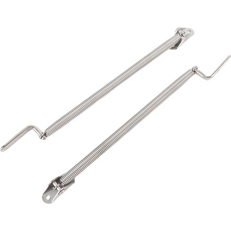 Supporto a molla per boccaporto di imbarcazione, 2 pezzi, acciaio inox, copertura marina 190 mm/7,48 pollici per ante di armadietti incernierate, resistente. (1/4)