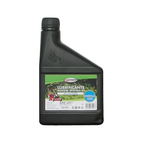 olio motore lubrificante per rasaerba 4 tempi 600ml