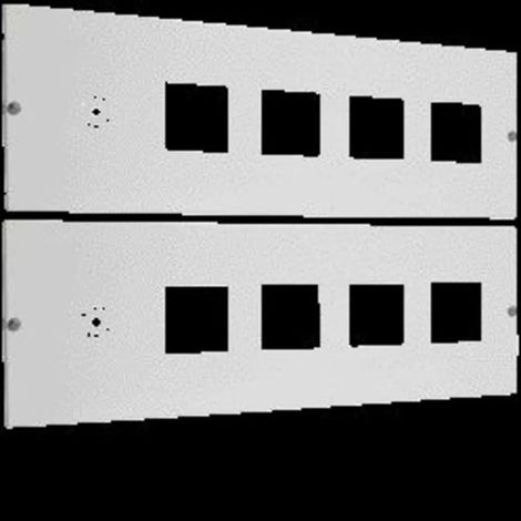 Plaque de montage,quadro.evo,pleine,front,200x600mm - HAGER UC301