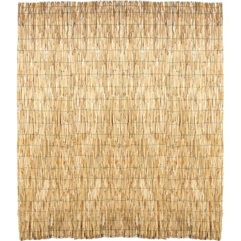 Arella in canne di bamboo naturale Ø 5 mm, stuoia cannucciata ombreggiante per recinzioni -250 x 400 cm (1/4)