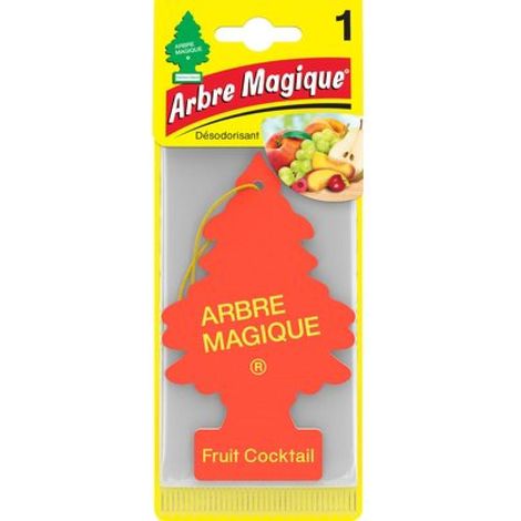 DESODORISANT ARBRE MAGIQUE SENTEUR COCKTAIL DE FRUITS