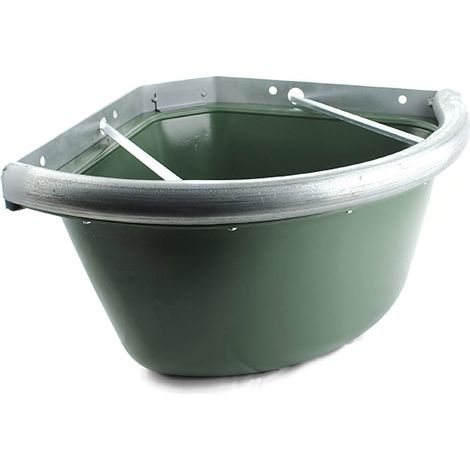 Umbria Equitazione Mangiatoia angolare antispreco bordo ferro Cavallo (1/3)