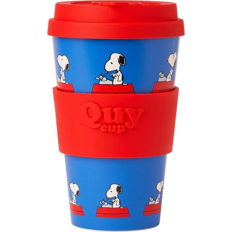 THERMOS TAZZA "TRAVEL MUG" SNOOPY WRITING 400ML