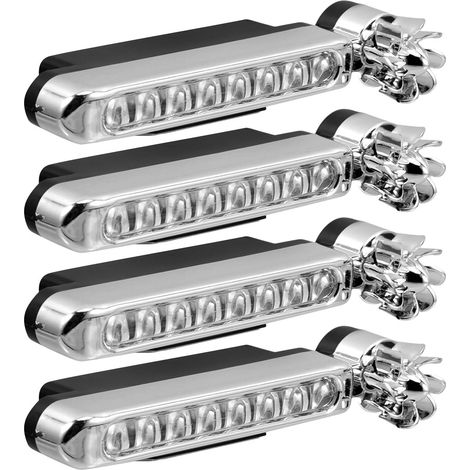 Gatuida Lot de 4 feux jour pour voiture - Bande lumineuse LED (1/5)