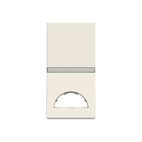 Zenit Enjoliveur 1 Module Blanc Pour Symboles N2004.X 2CLA210190N1101 ABB N2101.9BL (1/3)
