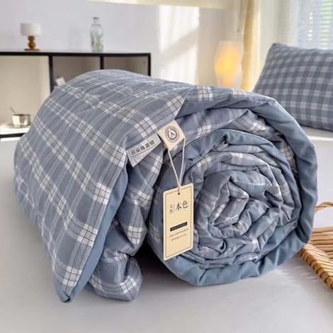 2/1 Personnes Couvre Lit Matelassée Matelassé Dessus De Lit Bedding Doux Microfiber Couvre-lit Couverture De Lit Climatisation Couette Parure De Lit Jeté De Lit - Réversible Imprimé En Moderne ( Color (1/5)