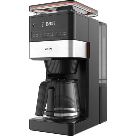 Krups KM 8428 Grind Aroma XL caffettiera nera 1000 watt