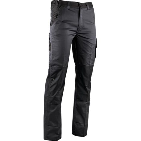 Pantalon bicolore stretch poches genouillères - 1813 VULCAIN - LMA - taille 50