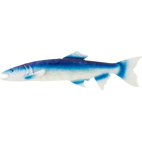 Déco Murale Poisson en Métal "Marée" 59cm Bleu (1/2)