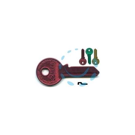 CHIAVI PER CILINDRI VIRO 5 SPINE GRANDI VI081U - VI081U SX ultralite rosse