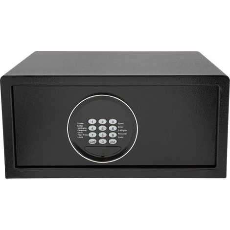 Coffre-fort de sécurité, accès double, interface USB, Noir (1/2)