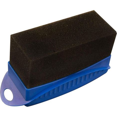 Lot de 2 éponges applicatrices pour pneus avec housse, outil de soin pour appliquer gel et dressing sur pneus, accessoire de nettoyage auto (1/3)