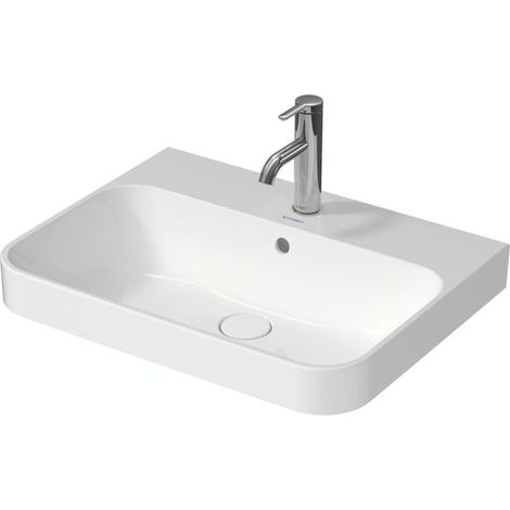 Duravit Happy D.2 Plus - Vasque 60x46 cm, avec un trou pour robinet, blanc alpin 2360600000 (1/5)
