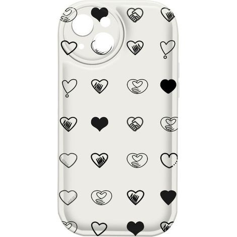 Esta funda ultrafina con forma de corazón es perfecta para la serie iPhone 14. Su diseño resistente protege contra los daños cotidianos, mientras que su estilo coqueto y femenino le añade un toque de (1/2)