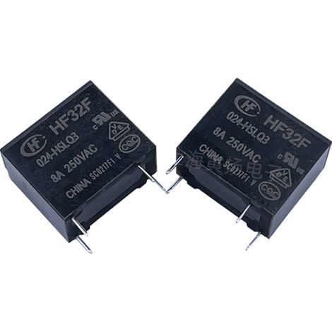 Xiamen Hongfa HF32F/012-HSLQ 12V DC 8A High Sensitivity Medium Power Relay, New and Original