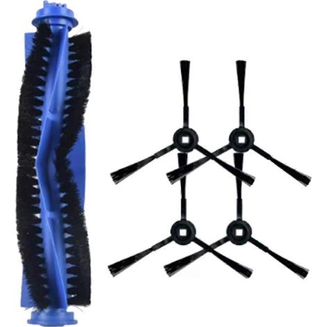 Pièces de rechange pour aspirateur robot RoboVac L35/L35 Hybrid : 4 brosses latérales + 1 brosse principale (1/5)
