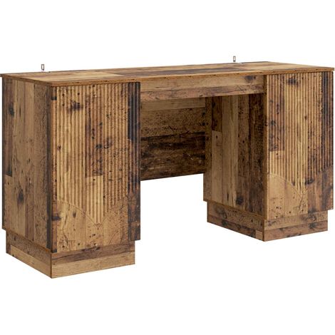 vidaXL Scrivania Legno antico 142,5 x 50 x 75 cm Legno ingegnerizzato