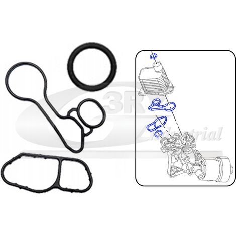 3RG 76403 KIT JUNTAS INTERCAMBIADOR (3PCS)
