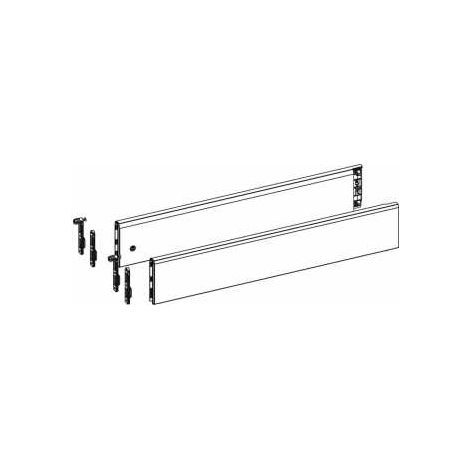 Schubkastenzargensystem TopSide ArciTech L.500mm H.94/126/186/218mm STA HETTICH (1/4)