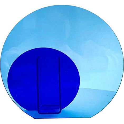 en acrylique néon facile à nettoyer vase floral géométrique