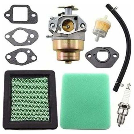 Carburateur avec bougie et tuyau d’alimentation en carburant pour moteur Honda GCV190 et GCV160, tondeuse à gazon (1/4)