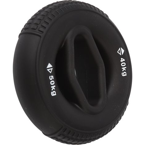 Renforceur de poigne noir café, 40 à 50 kg, anneaux en silicone antidérapants pour soulager le stress (1/5)