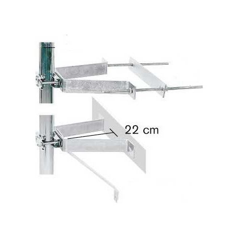 Paire de fixations murales ERARD 800860 (1/2)
