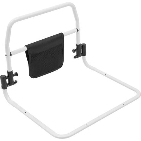 Barrière de lit sécurité lève-personne barrière de lit pliante pour personnes âgées protection contre chutes protection latérale protection contre chutes de lit poignée, garde-corps de lit de Handicap (1/5)