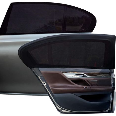 Pare-Soleil Voiture Bébé,2 Pièces Chaussette Voiture Soleil par,Bloquer Les Rayons UV,par Protege Soleil Voiture Arrière Enfants et Animaux,Compatibles avec la Plupart des Véhicules (L) (1/5)
