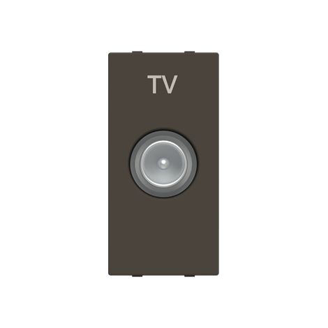 Zenit Prise Tv Terminale 1Module Anthracite 2CLA215070N1801 ABB N2150.7AN (1/3)