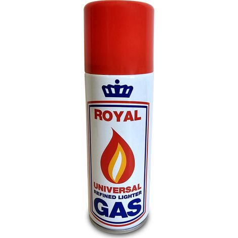 CARTOUCHE DE GAZ UNIVERSELLE, RECHARGE BUTANE - 200 mL