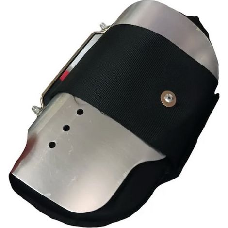 KIT CARCASAS DE ALUMINIO REGULABLE CON ALMOHADILLA y VELCRO R y L
