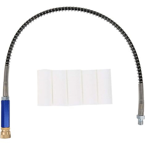 Filtre Séparateur Huile-Eau en Acier Inoxydable, Pompe Haute Pression avec Tuyau à Ressort et Raccord Fileté – Compatible avec Systèmes Hydrauliques Industriels, Voitures (1/5)