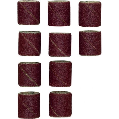 Lot de 10 cylindres abrasifs en corindon Ø 14 mm - Proxxon