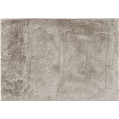 Tapis Imitation Fourrure "Feline" 120x170cm Taupe (1/5)