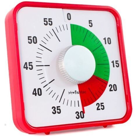 ALLIANDISMaxi Minuteur Géant Mécanique 60 Minutes - Grand Format 19 cm (1/4)