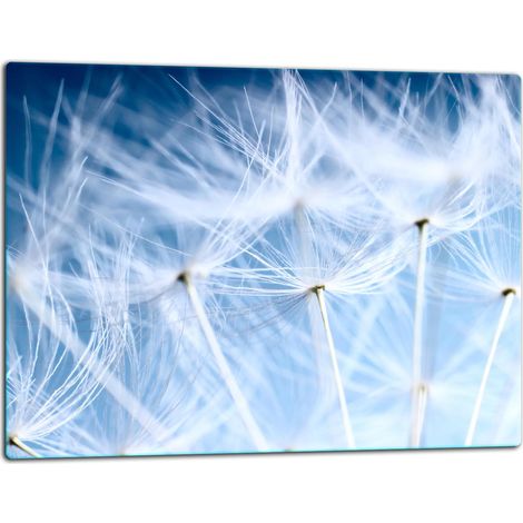 Planche à découper en verre 52x40 fleurs (1/5)