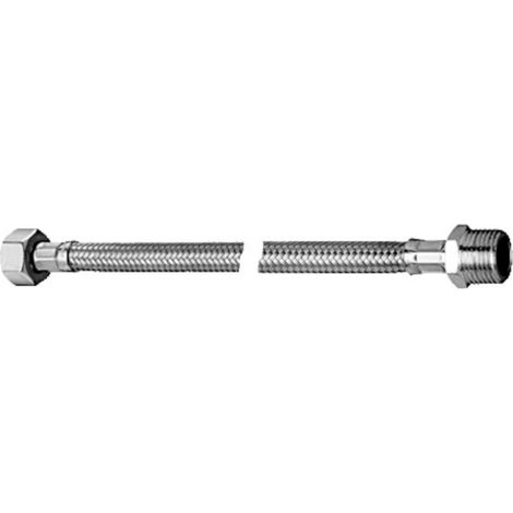 Schlauch Clean-Fix S, flexibel 1/2Zoll ÜM, 1/2Zoll AG x10, L:300, chrom (1/2)