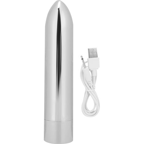 Mini vibromasseur rechargeable USB portable pour massage corporel, appareil de vibration compact (1/5)