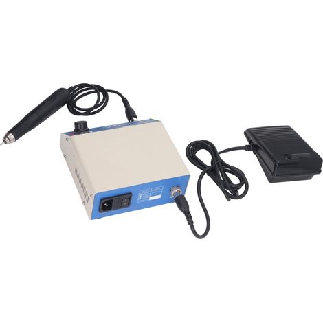 Mikromotor-Elektroschleifmaschine, 50.000 U/min, Drehzahlregelung, Rotationspoliermaschine für Schmuck, Keramik und Glas, EU-Stecker 220 V (1/5)