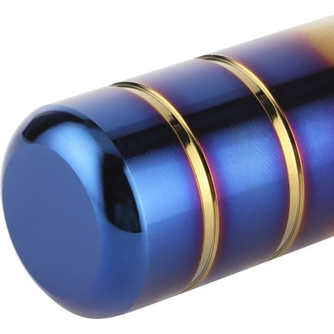 Universeller Schaltknauf aus blauem Aluminium, 13 cm (1/5)