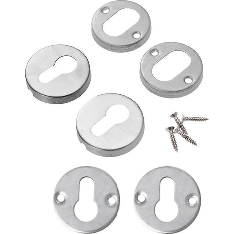 Une paire d'accessoires de serrure à trou de serrure en acier inoxydable (1/5)