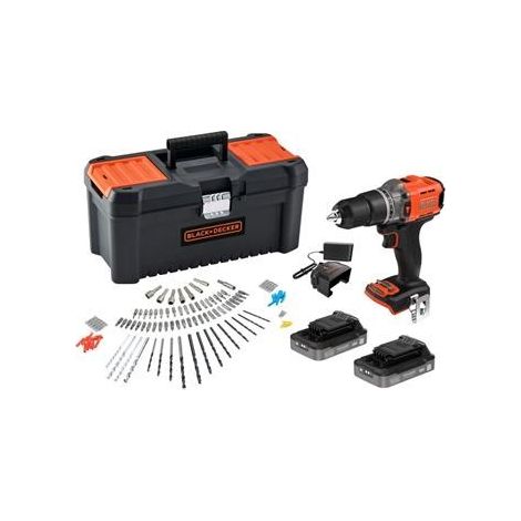 Wiertarko-wkrętarka 18v bcd383d2ta black+decker