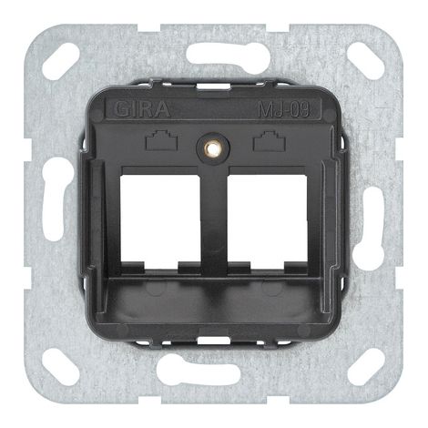 enchufe gira 560900 diseño inteligente dimensiones 7,8x7,39 cm