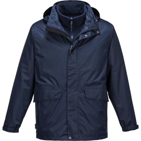 Chaqueta 3 en 1 Argo - Versatilidad y Estilo para Todas las Estaciones - Azul marino - Talla XL