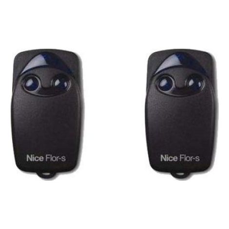 Pack de 2 Télécommandes FLO2R-S pour portails et garages et porte de garage