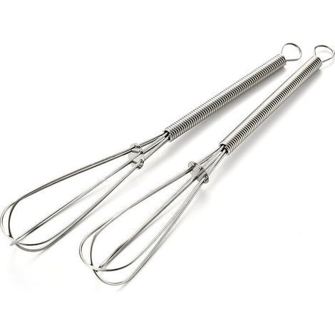Mini batteur à œufs, petit batteur à œufs, en acier inoxydable, batteur à œufs ballon de cuisine (1/4)