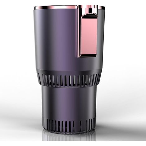 Gobelet réfrigérant et chauffant pour voiture, mini réfrigérateur auto, tasse thermique 12V, pratique pour boissons froides et chaudes (1/5)